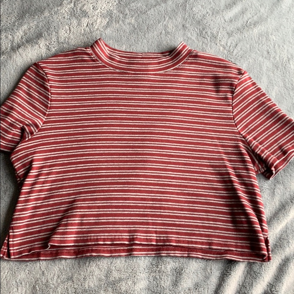 wild fable mock neck crop top